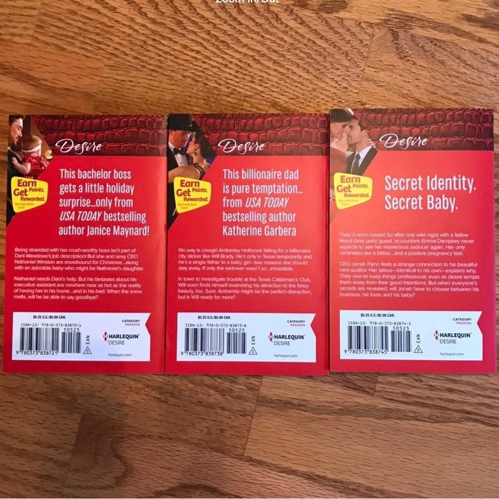 6 NWT Harlequin Desire Paperback Romance Novels - Picture 3 of 6